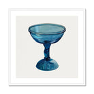 Blue Compote Glass - Edward White 1930s Art Print Posters Prints & Visual Artwork