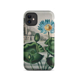 Blue Egyptian Water Lily - Robert John Thornton Iphone Case, 11 / Matte, Floral-patterned Phone Case
