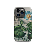 Blue Egyptian Water Lily - Robert John Thornton Iphone Case, 14 Pro / Matte, Floral-patterned Phone Case