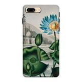 Blue Egyptian Water Lily - Robert John Thornton Iphone Case, 8 Plus / Matte, Floral-patterned Phone Case