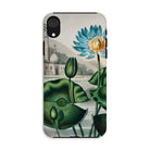 Blue Egyptian Water Lily Robert John Thornton Iphone Case, Xr / Matte, Floral Phone Case