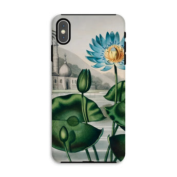 Blue Egyptian Water Lily - Robert John Thornton Phone Case Iphone Xs Max / Matte Floral-patterned Phone Case Egyptian Water Lily, Robert