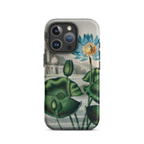 Blue Egyptian Water Lily - Robert John Thornton Phone Case Iphone 16 Pro / Matte Floral-patterned Phone Case Egyptian Water Lily, Robert