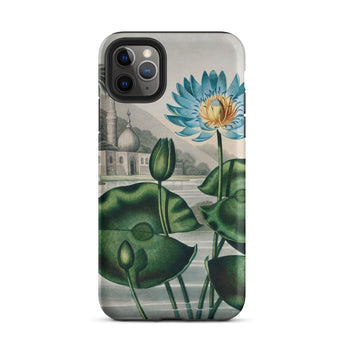 Blue Egyptian Water Lily - Robert John Thornton Phone Case Iphone 11 Pro Max / Matte Floral-patterned Iphone Case Egyptian Water Lily,