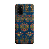 Blue Fan Pattern - G.a. Audsley Phone Case, Samsung Galaxy S20 Plus / Matte, Mobile Cases, Toby Leon
