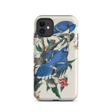 Blue Jays - John James Audubon Iphone Case, 11 / Matte, Blue Jay Patterned Phone Case