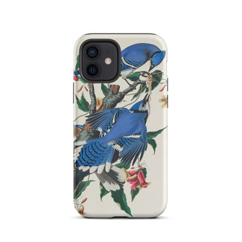 Blue Jays - John James Audubon Iphone Case, 12 / Matte, Blue Jay Patterned Phone Case