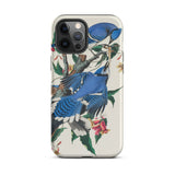Blue Jays - John James Audubon Iphone Case, 12 Pro Max / Matte, Blue Jay Patterned Phone Case