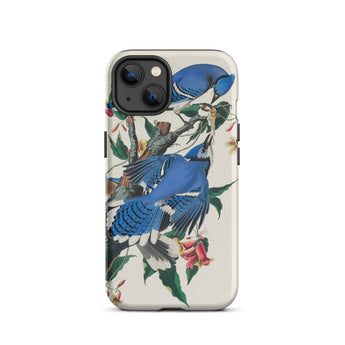 Blue Jays - John James Audubon Iphone Case, 13 / Matte, Blue Jay Patterned Phone Case
