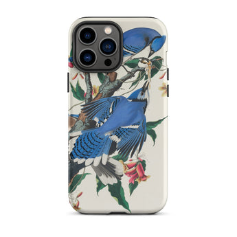 Blue Jays - John James Audubon Iphone Case, 13 Pro Max / Matte, Bird-themed Iphone Case