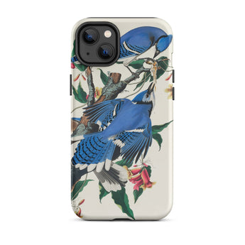 Blue Jays - John James Audubon Iphone Case, 14 Plus / Matte, Blue Jay Patterned Phone Case