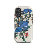 Blue Jays - John James Audubon Iphone Case, 16 / Matte, Blue Jay Patterned Phone Case