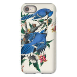 Blue Jays - John James Audubon Iphone Case, 8 / Matte, Blue Jay Bird Phone Case