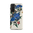Blue Jays John James Audubon Samsung Case, Galaxy S21 Fe / Matte, Phone Case Blue Jay Bird Design