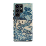 Blue Landscape with Houses - Vincent Van Gogh Phone Case, Samsung Galaxy S23 Ultra / Gloss, Mobile Cases, Toby Leon