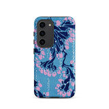 Blue and Pink Pochoir Florals - E.a. Seguy Phone Case, Indigo Blooms Drifts, Pink Pochoir Florals, Seguy Iphone Case