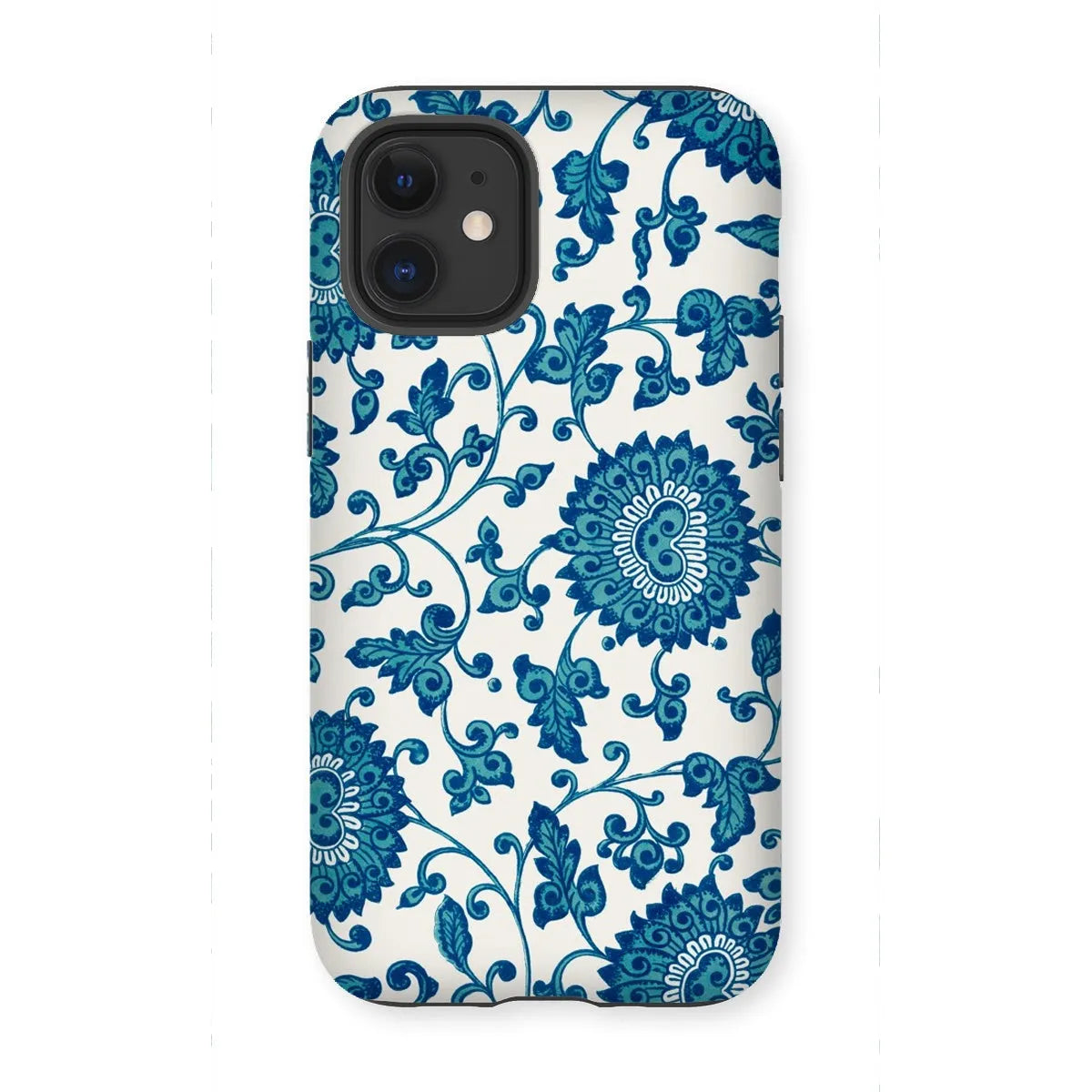 Blue And White Floral Aesthetic Art Phone Case - Owen Jones - Iphone 12 Mini / Matte - Mobile Phone Cases - Aesthetic