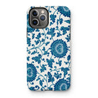 Blue and White Floral Pattern - Owen Jones Iphone Case, 11 Pro / Matte, Decorative Iphone Case Blue Floral Pattern White Background