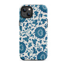 Blue and White Floral Pattern - Owen Jones Iphone Case, 14 Plus / Matte, Floral Patterned Phone Case