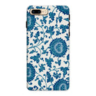 Blue and White Floral Pattern Owen Jones Iphone Case, 8 Plus / Matte, Floral Patterned Phone Case Blue White Design Stylized