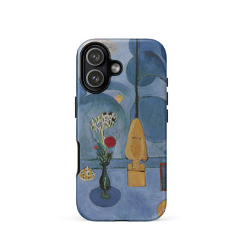 The Blue Window - Henri Matisse Phone Case Iphone 17 / Matte Blue Phone Case Reproduction Life Painting Flowers Green Henri Matisse,