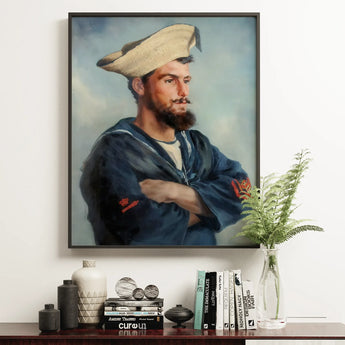 Bluejacket Hms ?Comus’ - Attributed to Louise Caroline Alberta Art Print / Canvas, Posters Prints & Visual Artwork, Toby Leon