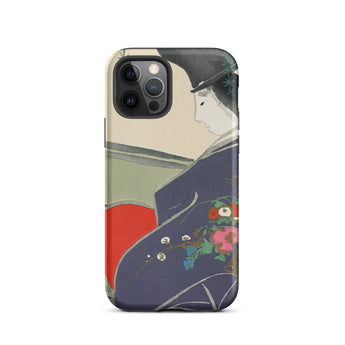 Boat from Momoyugosa - Kamisaka Sekka Iphone Case, 12 Pro / Matte, Artistic Phone Case