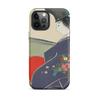 Boat from Momoyugosa - Kamisaka Sekka Iphone Case, 12 Pro Max / Matte, Iphone Case Japanese Art