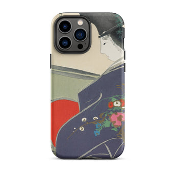 Boat from Momoyugosa - Kamisaka Sekka Iphone Case, 13 Pro Max / Matte, Phone Case Japanese Art