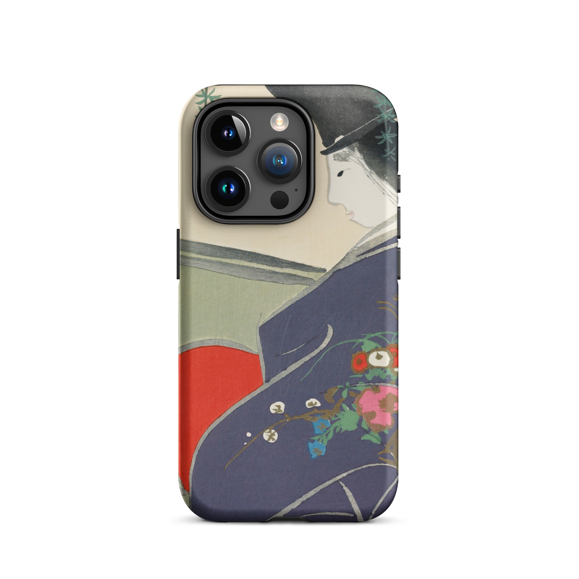 Boat from Momoyugosa - Kamisaka Sekka Iphone Case, 15 Pro / Matte, Phone Case Japanese Art