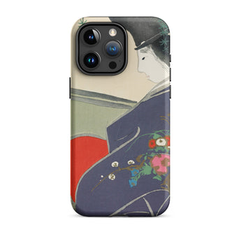 Boat from Momoyugosa - Kamisaka Sekka Iphone Case, 15 Pro Max / Matte, Phone Case Japanese Art