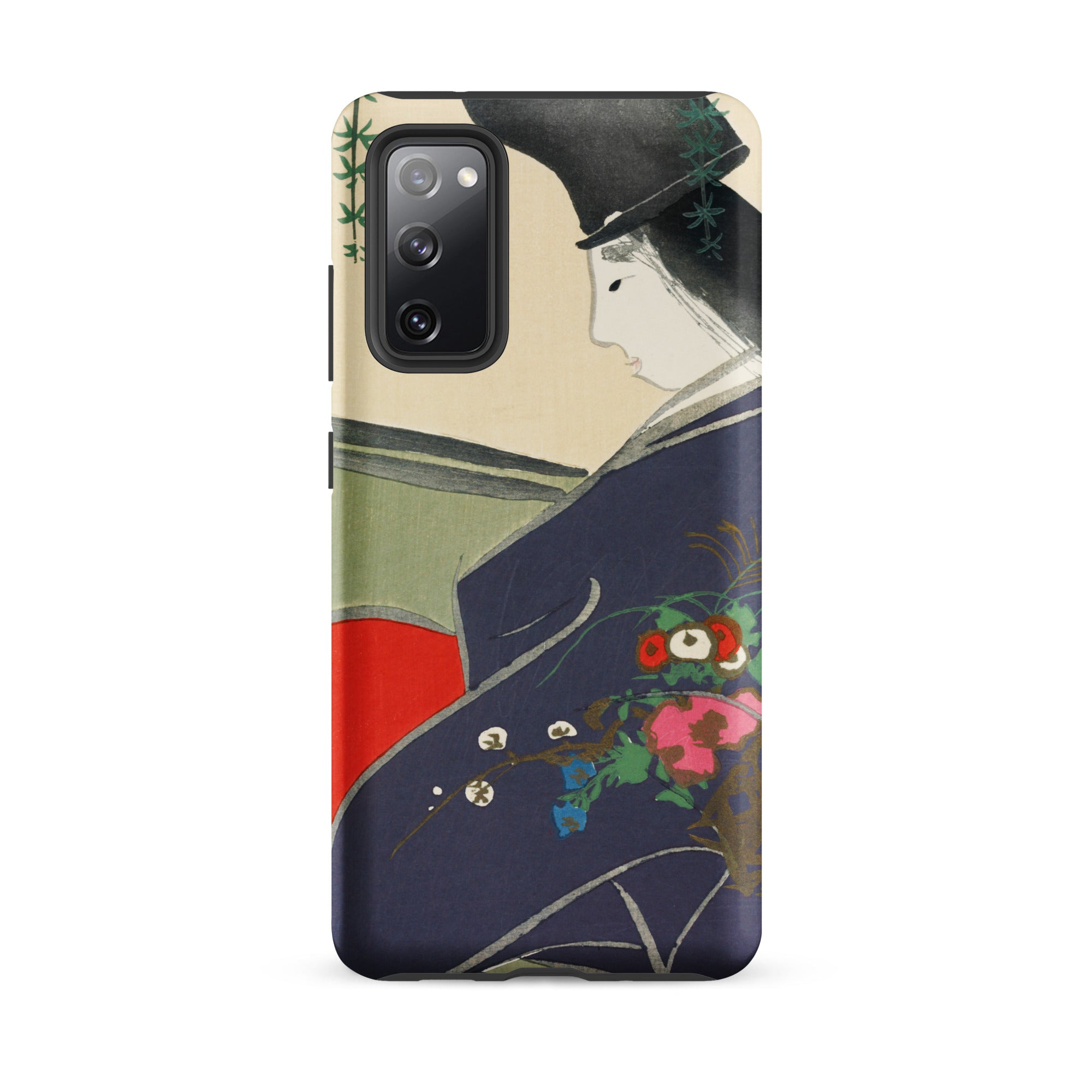 Boat from Momoyugosa Kamisaka Sekka Samsung Case, Galaxy S20 Fe / Matte, Smartphone Japanese Ukiyo e Style Art Print Case
