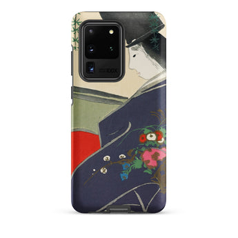 Boat from Momoyugosa - Kamisaka Sekka Samsung Case, Galaxy S20 Ultra / Matte, Smartphone Case Japanese Ukiyo-e Style Painting
