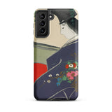 Boat from Momoyugosa - Kamisaka Sekka Samsung Case, Galaxy S21 Plus / Matte, Smartphone Case Traditional Japanese Art Design