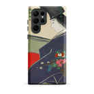 Boat from Momoyugosa Kamisaka Sekka Samsung Case, Galaxy S22 Ultra / Matte, Phone Case Traditional Japanese Art Design