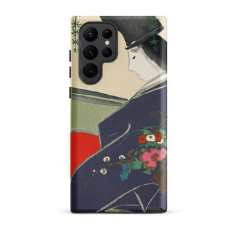 Boat from Momoyugosa - Kamisaka Sekka Samsung Case, Galaxy S22 Ultra / Matte, Phone Case Traditional Japanese Art Design
