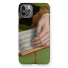 Book of Music - Francesco Bacchiacca Iphone Case, 11 Pro Max / Matte, Iphone Case Musical Score Design