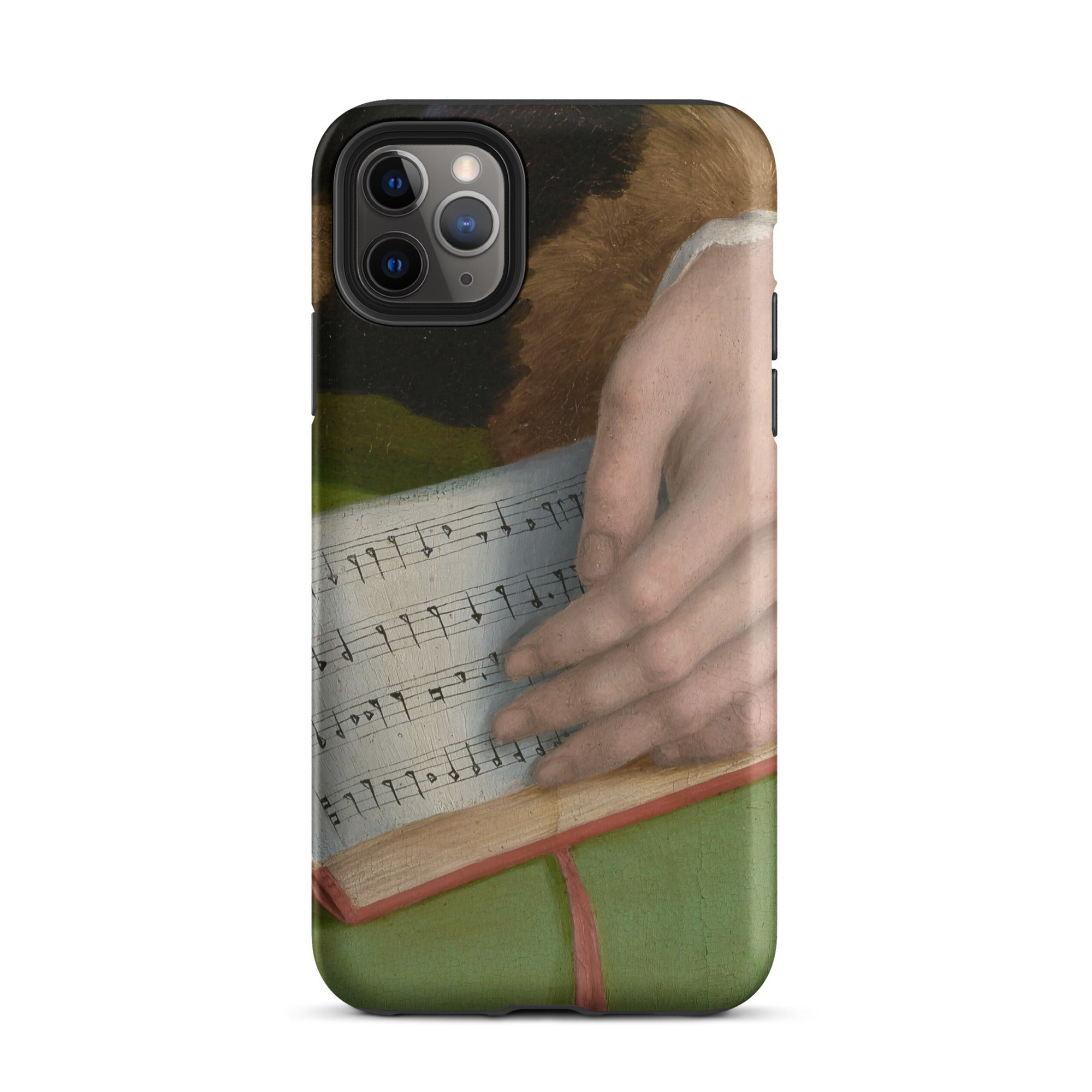 Book of Music Francesco Bacchiacca Iphone Case, 11 Pro Max / Matte, Phone Case Musical Score Design