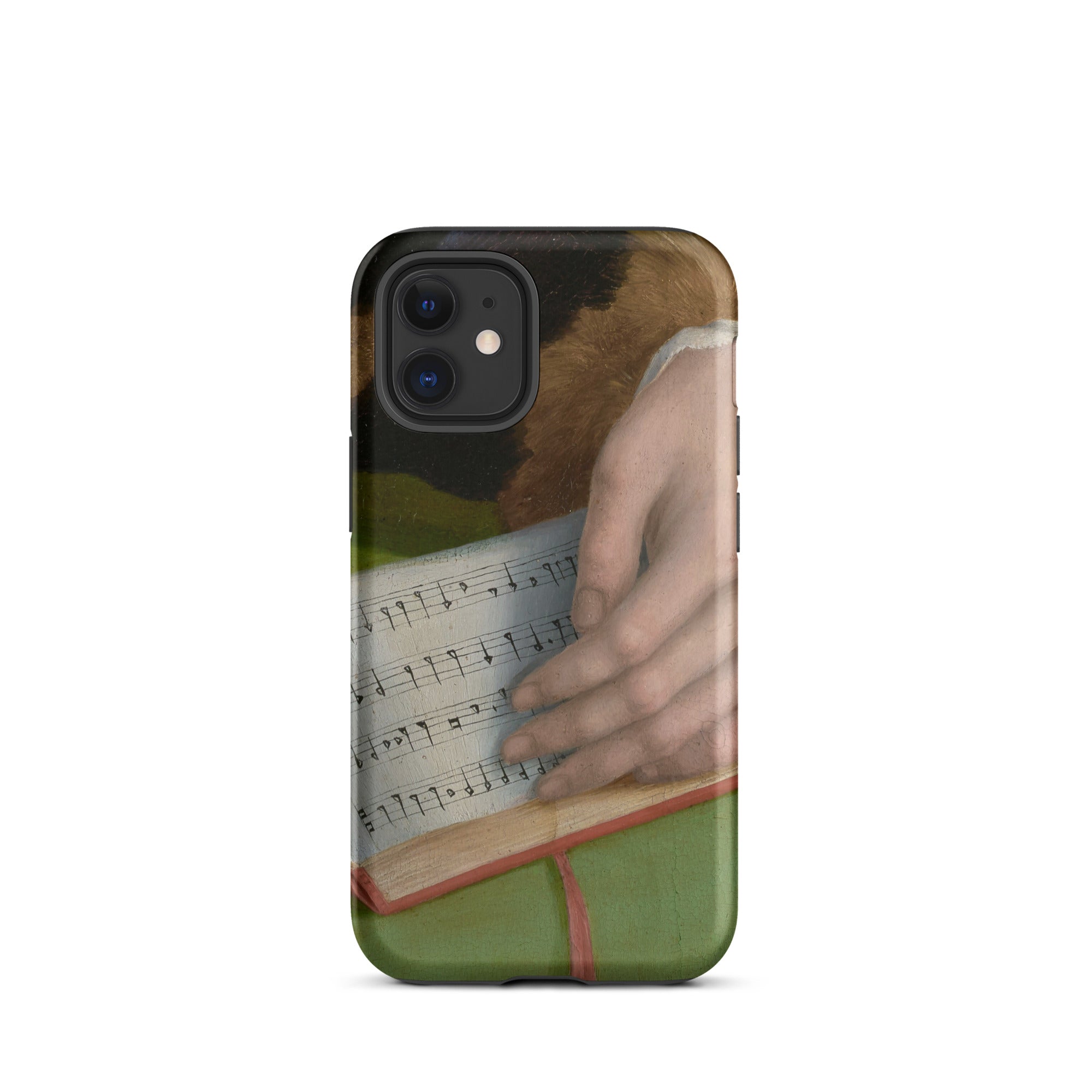 Book of Music Francesco Bacchiacca Iphone Case, 12 Mini / Matte, Phone Case Musical Score Design