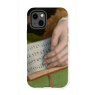 Book of Music - Francesco Bacchiacca Iphone Case, 13 Mini / Matte, Artistic Phone Case