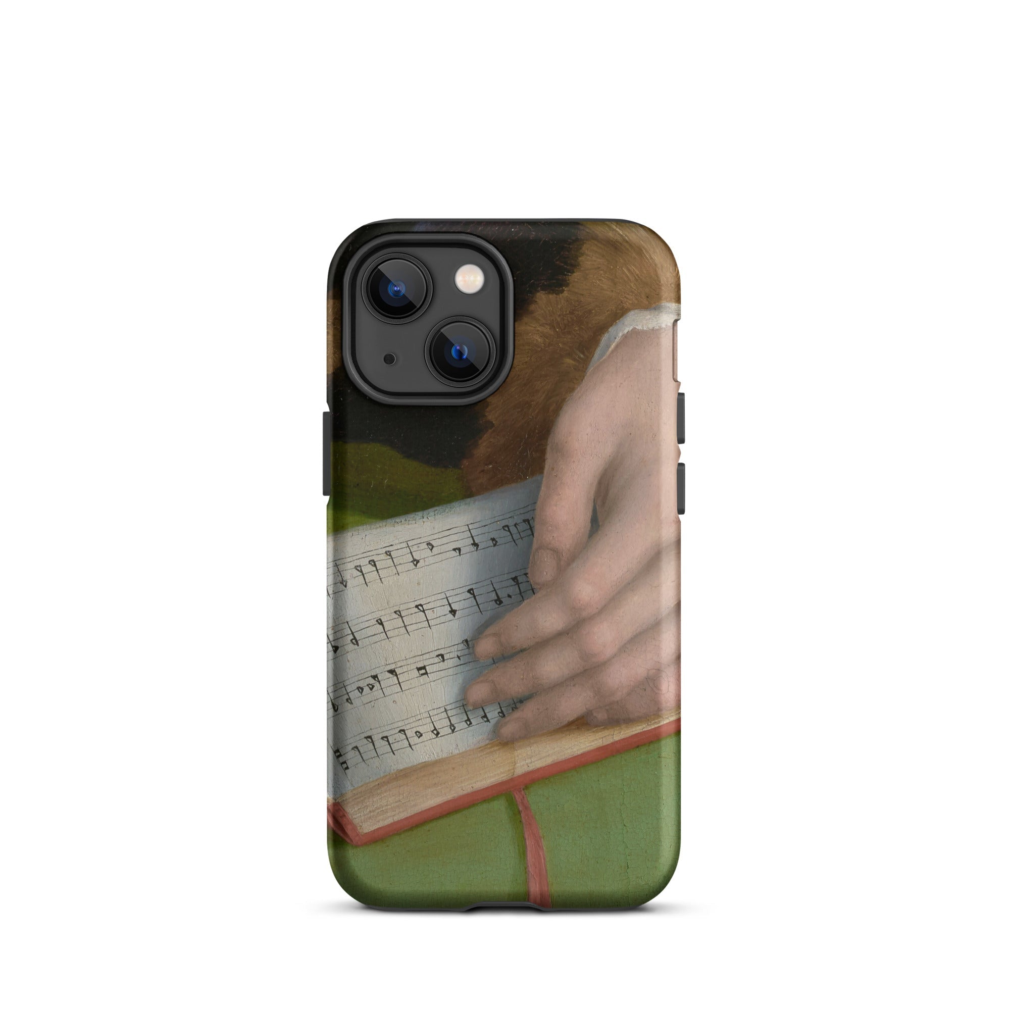Book of Music Francesco Bacchiacca Iphone Case, 13 Mini / Matte, Phone Case Musical Score Design