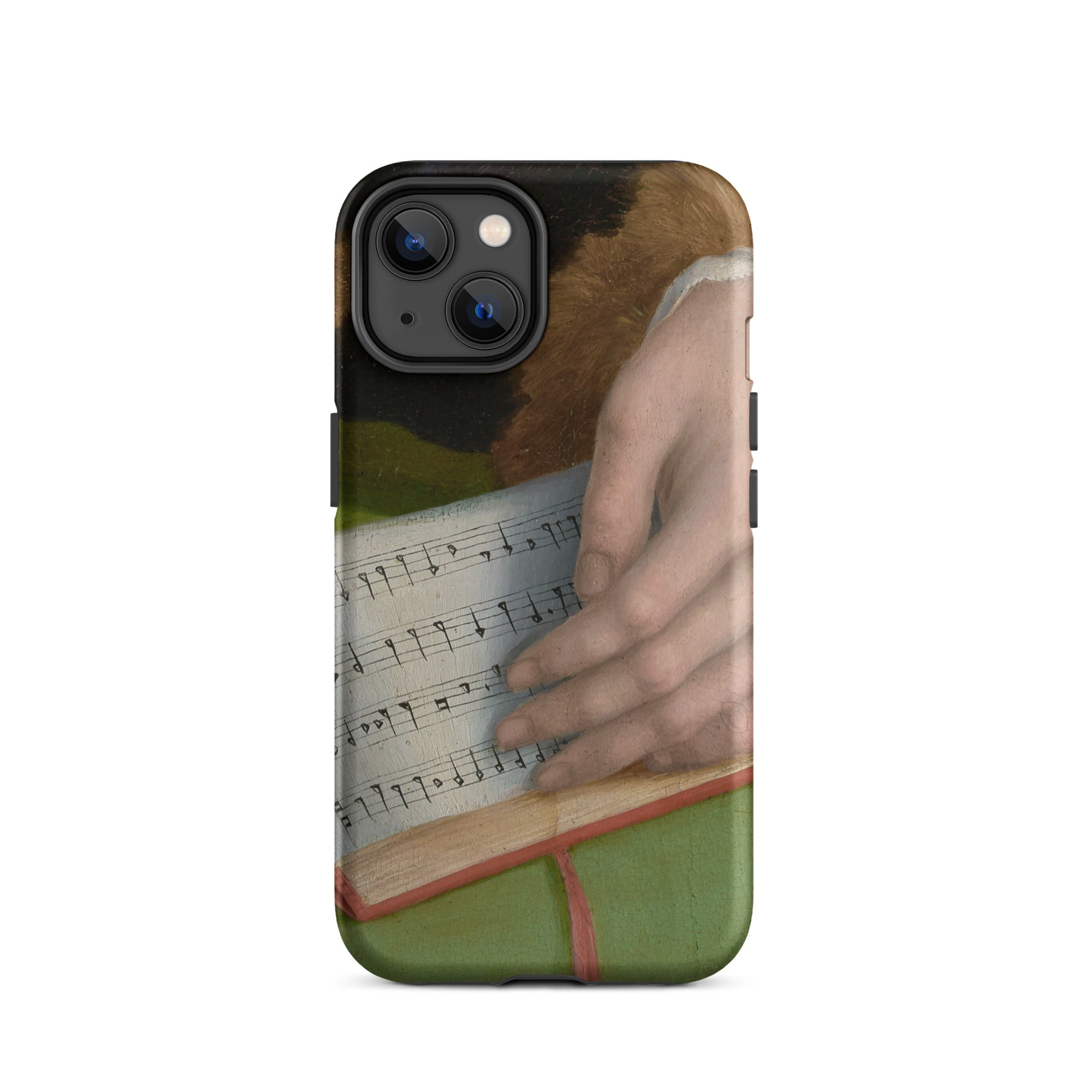 Book of Music Francesco Bacchiacca Iphone Case, 14 / Matte, Iphone Case Hand Sheet Music Design