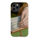 Book of Music - Francesco Bacchiacca Iphone Case, 14 Pro / Matte, Music-themed Phone Case