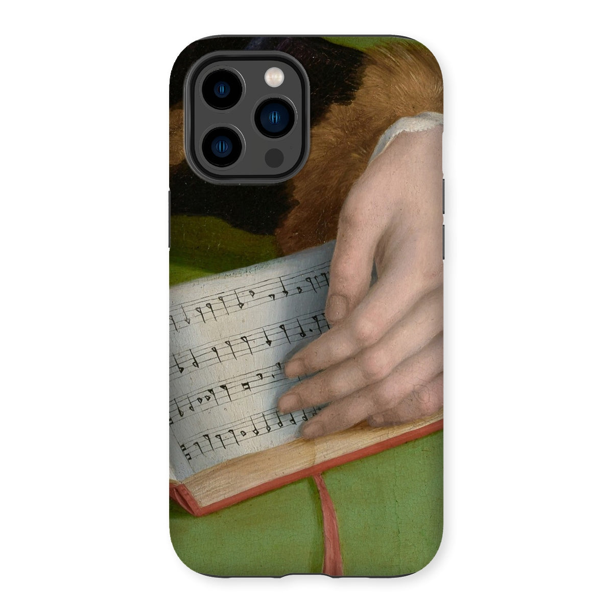Book of Music - Francesco Bacchiacca Iphone Case, 14 Pro Max / Matte, Iphone Case Musical Score Design