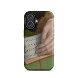 Book of Music - Francesco Bacchiacca Iphone Case, 16 / Matte, Phone Case Hand Sheet Music