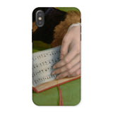 Book of Music - Francesco Bacchiacca Iphone Case, x / Matte, Phone Case Musical Score Design