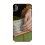 Book of Music - Francesco Bacchiacca Iphone Case, Xs Max / Matte, Phone Case Musical Score Design