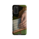 Book of Music - Francesco Bacchiacca Samsung Case, Galaxy S20 / Matte, Black Phone Case Printed Hand Sheet Music
