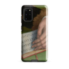Book of Music Francesco Bacchiacca Samsung Case, Galaxy S20 Plus / Gloss, Smartphone Case Classical Painting Hand Sheet Music