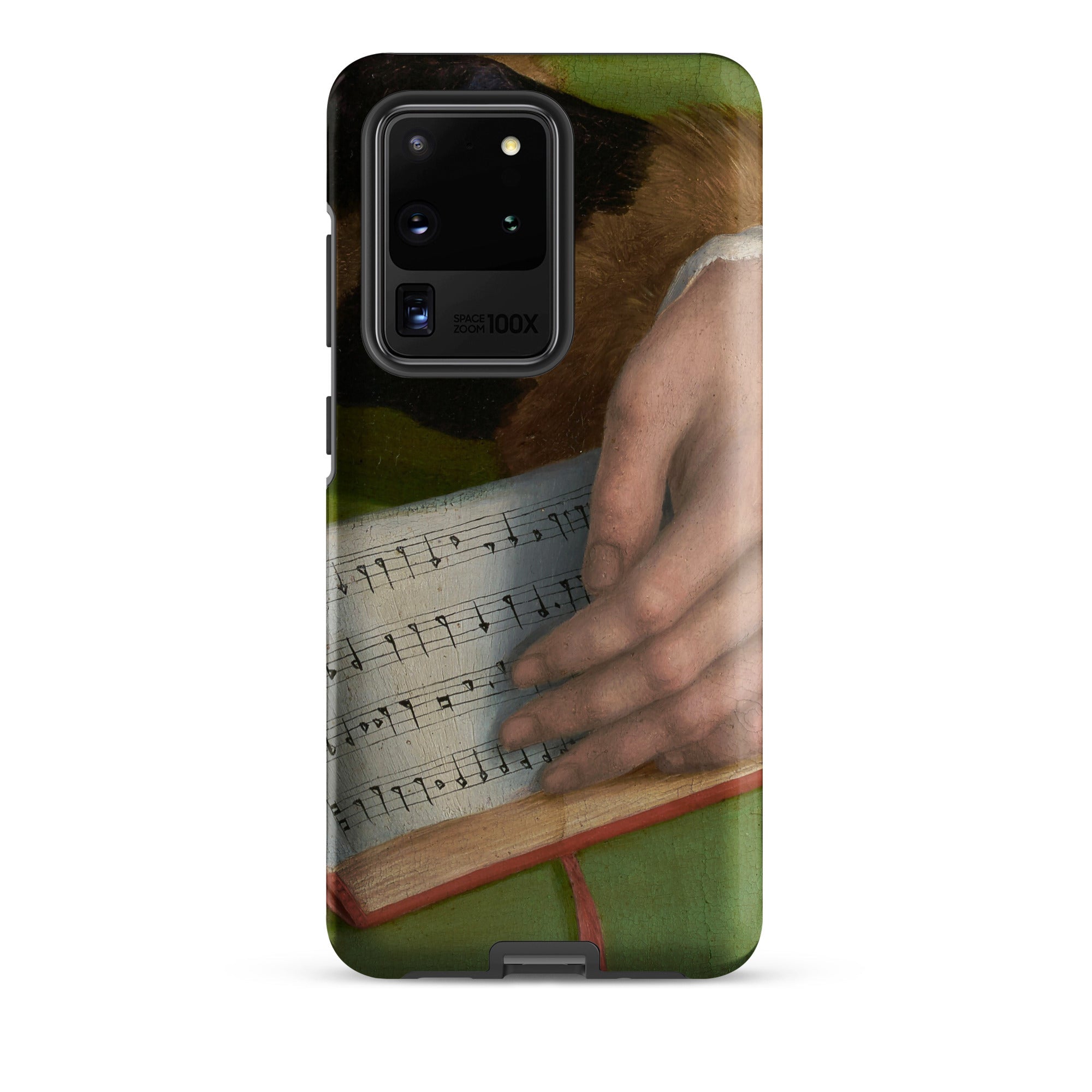 Book of Music Francesco Bacchiacca Samsung Case, Galaxy S20 Ultra / Matte, Smartphone Camera Module Design Hand Sheet Music